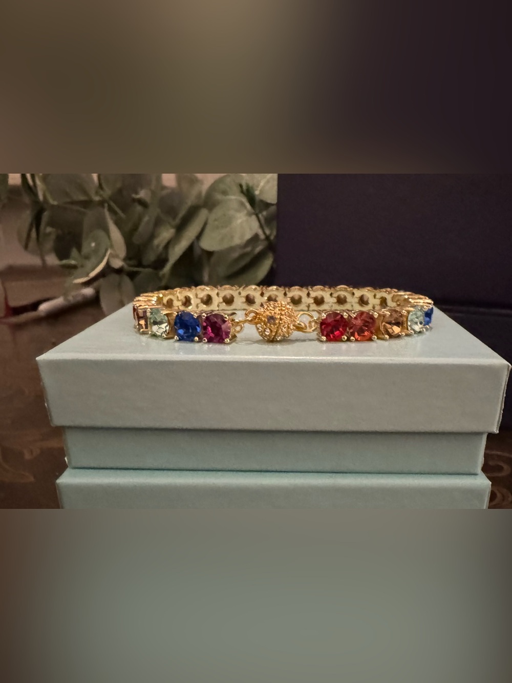Park Lane “Rainbow” Mini Impression Bracelet! NWOT! Has Been Altered! - Picture 13 of 15